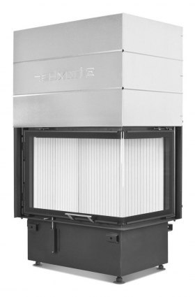 Каминная топка Hoxter Ecka 76/45/57 Rh Стальной теплообменник с вертикальным выходом