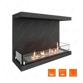 Биокамин фронтальный SteelHeat Leader 700 (Стандарт)