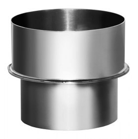 Переходник с топки D104 на бак, AISI 304 (Вулкан)