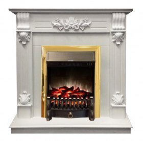 Электрокамин RealFlame Ottawa WT с Majestic Lux S BR