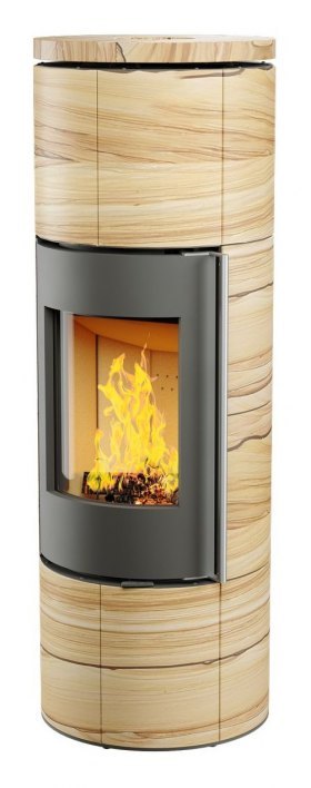 Печь-камин Астов R1.0 XL К MAX Песчаник