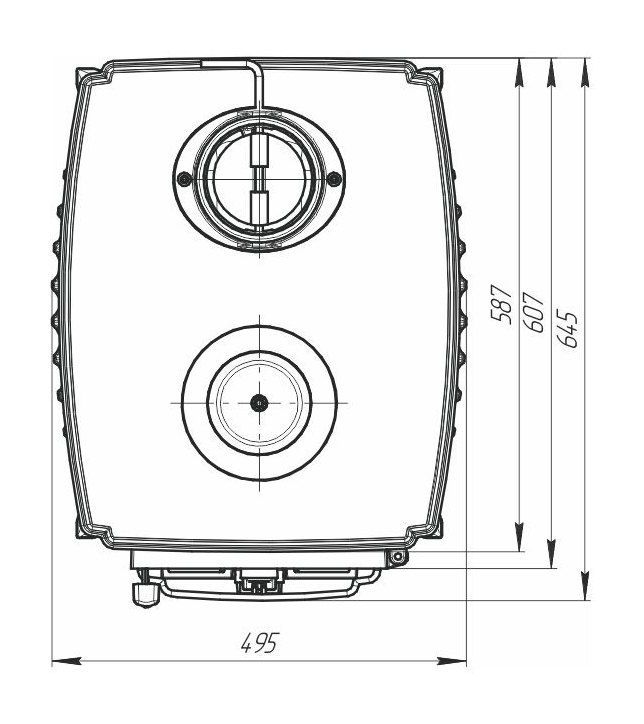 Чугунная дровяная печь камин Маэстро