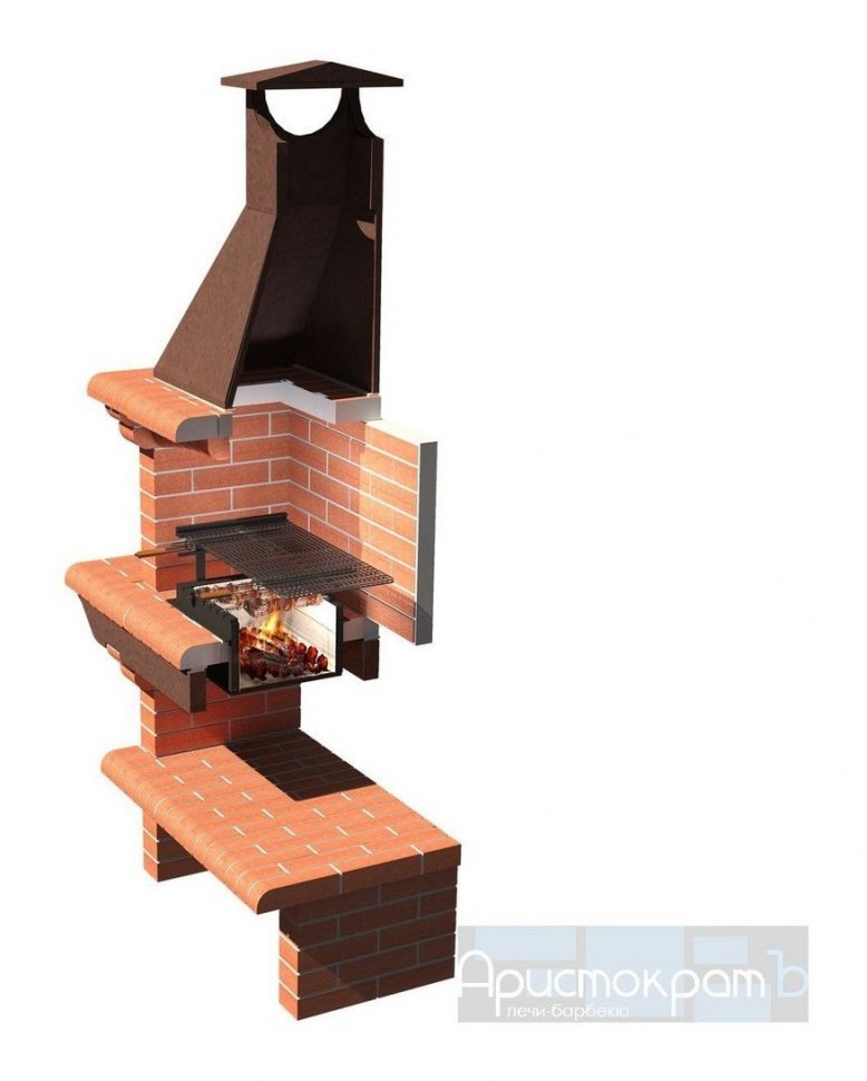 Барбекю-гриль АристократЪ 726