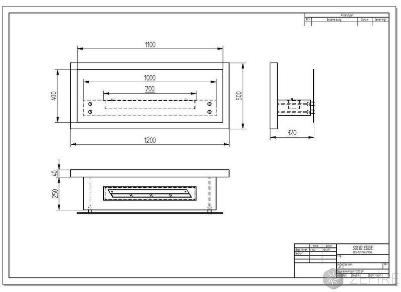 Биокамин ZeFire Polakr 1200