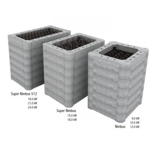 Электрическая печь для сауны Sawo Nimbus NIM-105NS-P