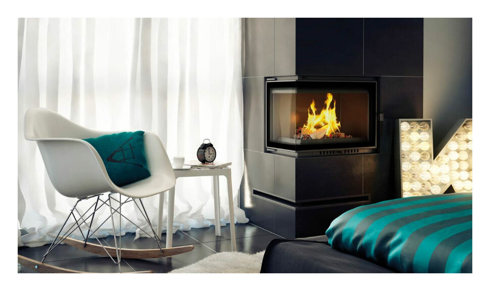 Каминная топка Kratki Maja L/BS/Deco