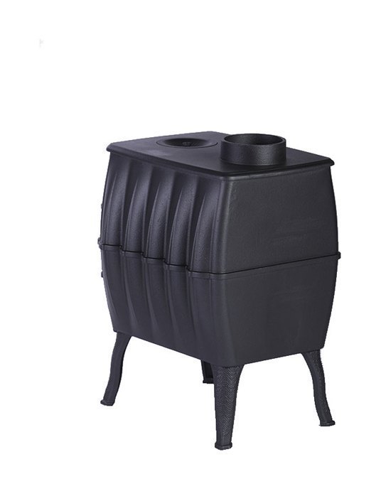 Чугунная дровяная печь Бахтинка