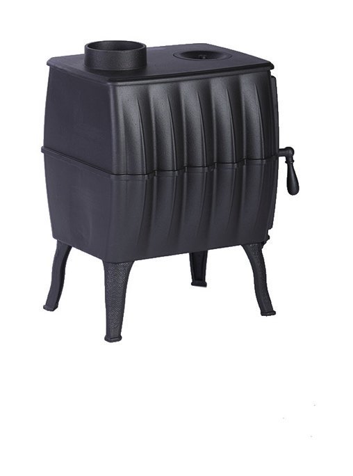 Чугунная дровяная печь Бахтинка