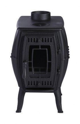 Чугунная дровяная печь Бахтинка