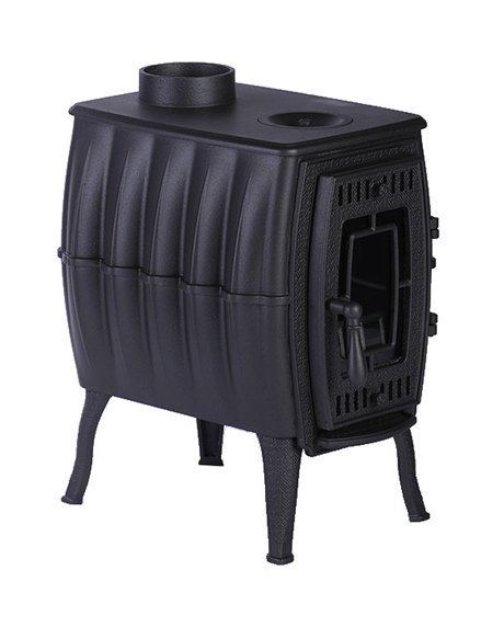 Чугунная дровяная печь Бахтинка