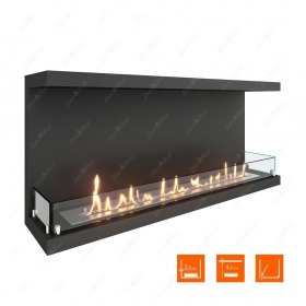 Биокамин фронтальный SteelHeat Leader 1100 (Стандарт)