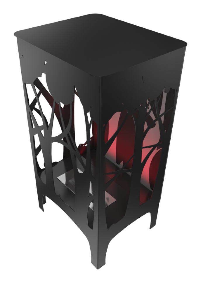 Биокамин Kratki Foxtrot с подсветкой LED