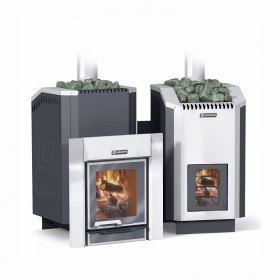 Дровяная печь для бани Ермак 24 Люкс 