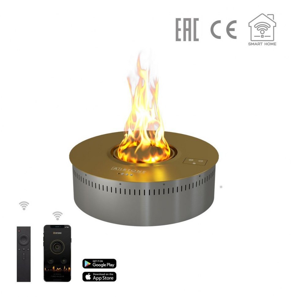 Биокамин автоматический Airtone Andalle Round