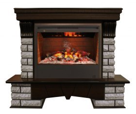 Электрокамин RealFlame Country Rock 26 AO с Helios 26 3D