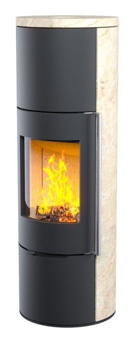 Печь-камин Астов R1.0 XL К Крема Беж