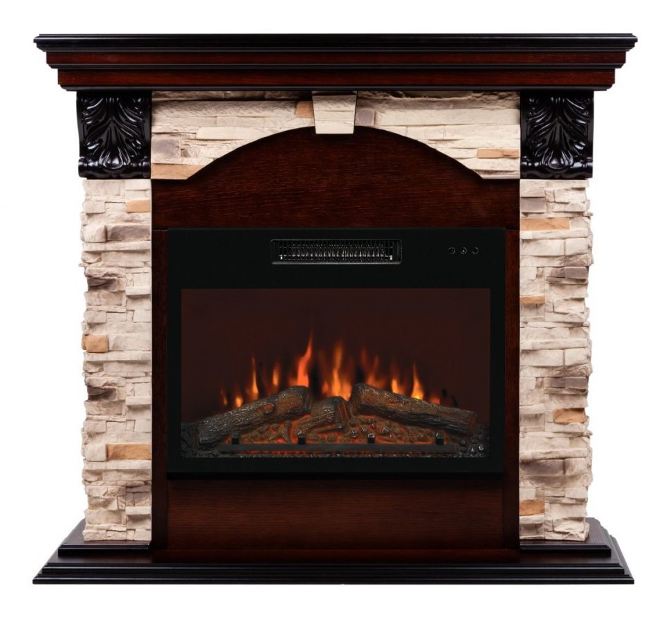 Электрокамин RealFlame Dublin Rock 24 AO c Kendal 24