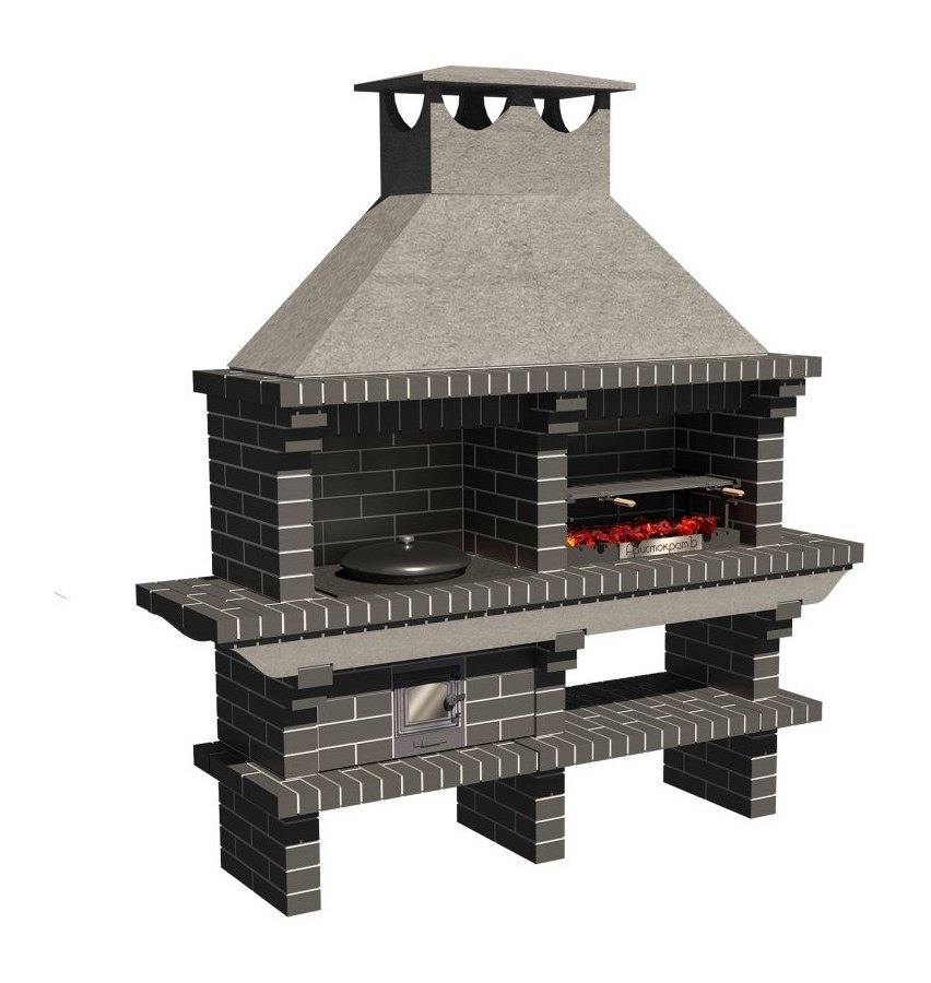 Барбекю-гриль АристократЪ 728