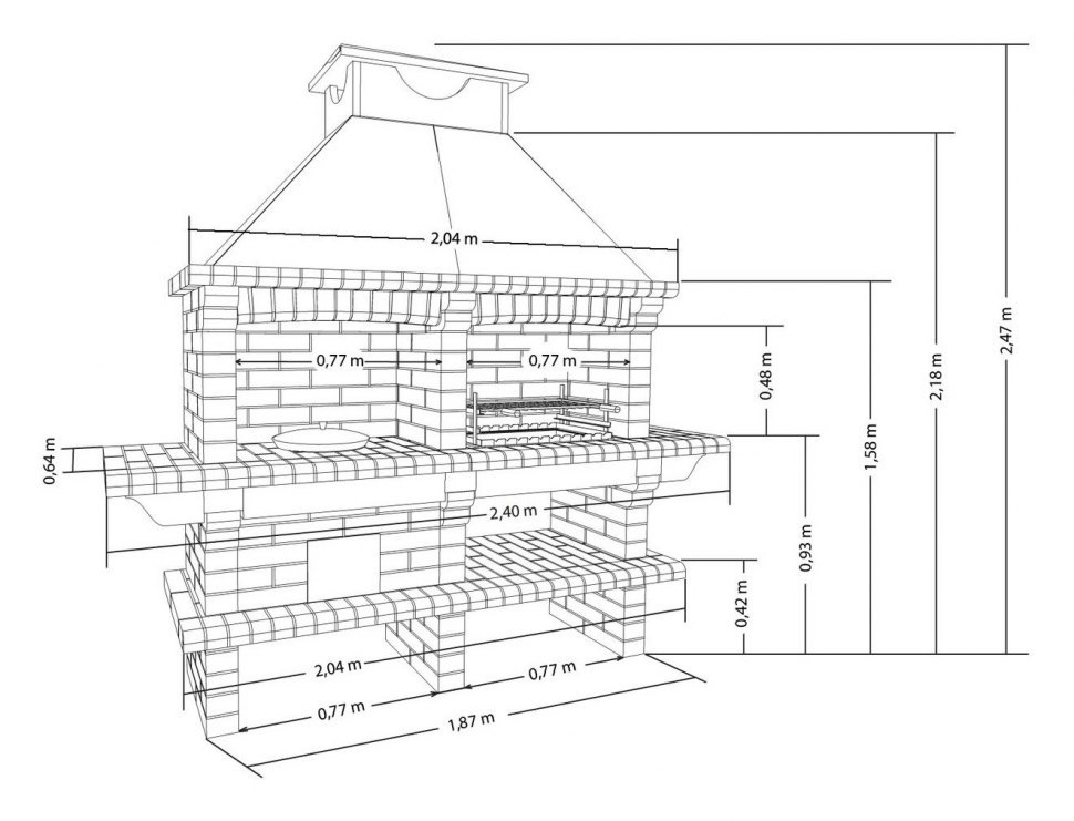 Барбекю-гриль АристократЪ 728