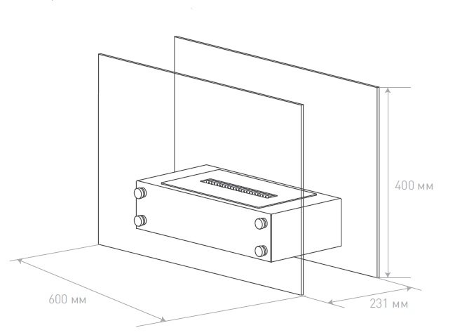 Биокамин Silver Smith Standart