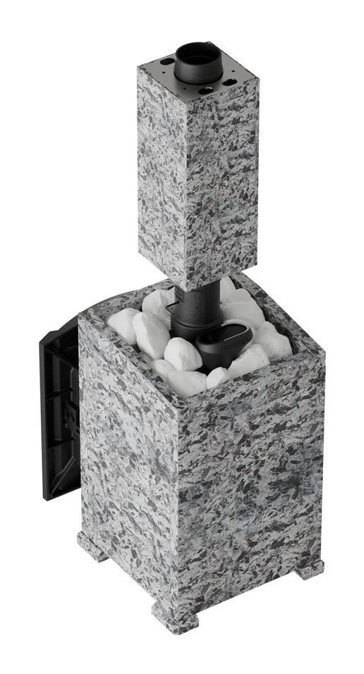 Банная печь Атмосфера L в облицовке Пироксенит Элит