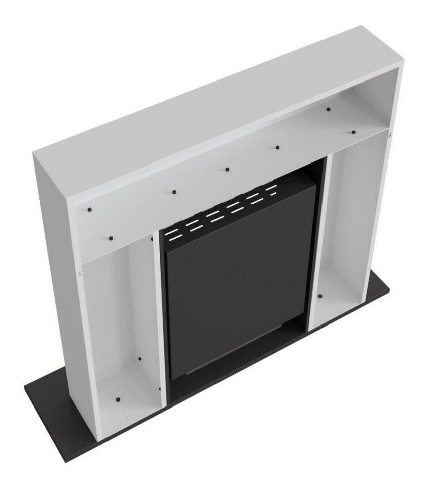 Биокамин Kratki WHISKEY 2 белый, TUV