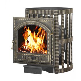 Чугунная печь для бани Везувий Легенда Ковка 16 (205)