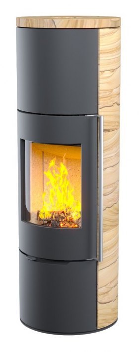 Печь-камин Астов R1.0 XL К Песчаник