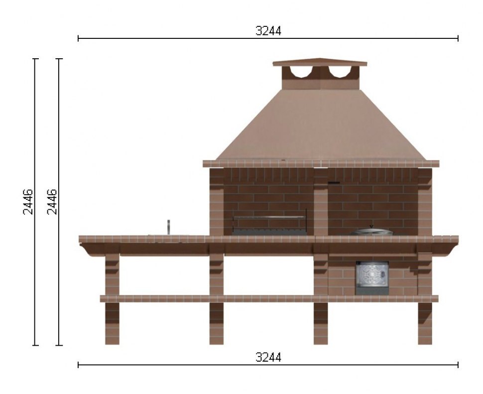 Барбекю-гриль АристократЪ 730