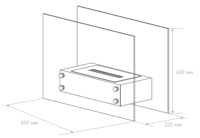 Биокамин Silver Smith Standart PREMIUM White