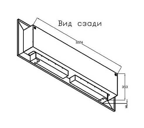 Биокамин Silver Smith Galant 1400