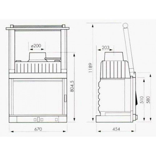Каминная топка Supra Altima 106