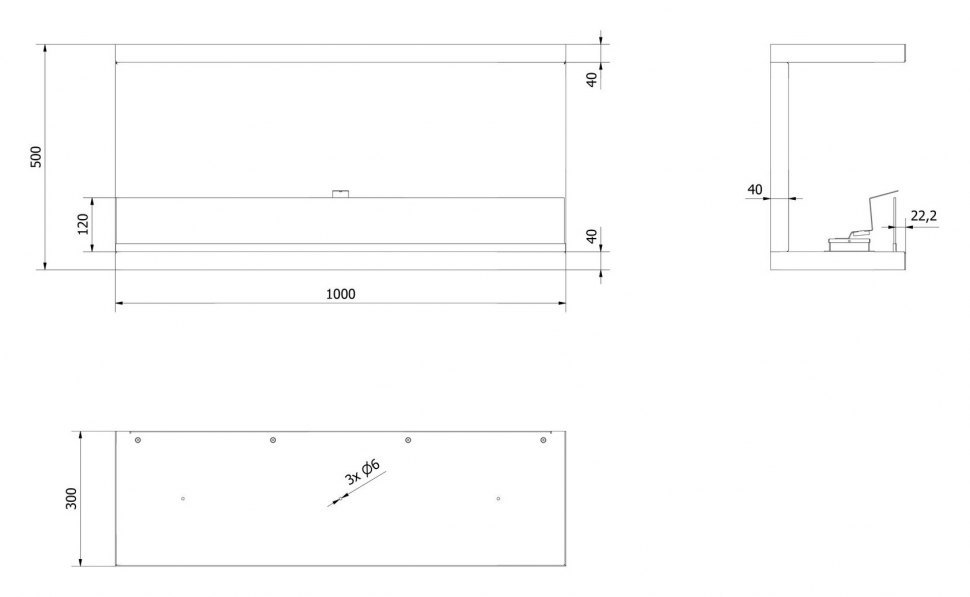 Биокамин Kratki X-RAY TUV