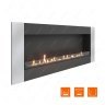 Биокамин в нишу SteelHeat GRAND-V 1500 XL (Стекло)