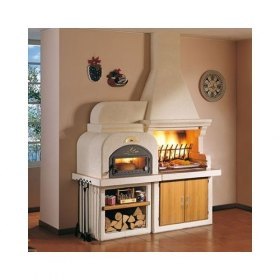 Барбекю Malibu 2: Гриль c духовкой слева (Palazzetti)