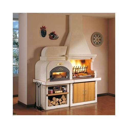 Барбекю Malibu 2: Гриль c духовкой слева (Palazzetti)