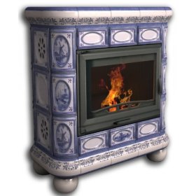 Каминная облицовка КимрПечь Медальон пристенная Голландия