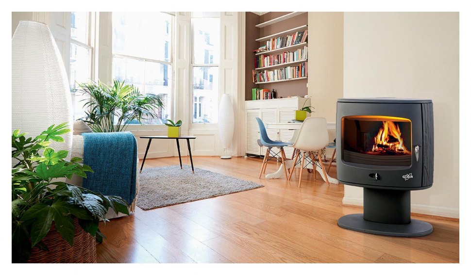 Чугунная печь камин Godin Элиот 388131 / Eliot 388131