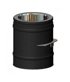 Шибер Schiedel Permeter 50 черный, D 130/230 мм