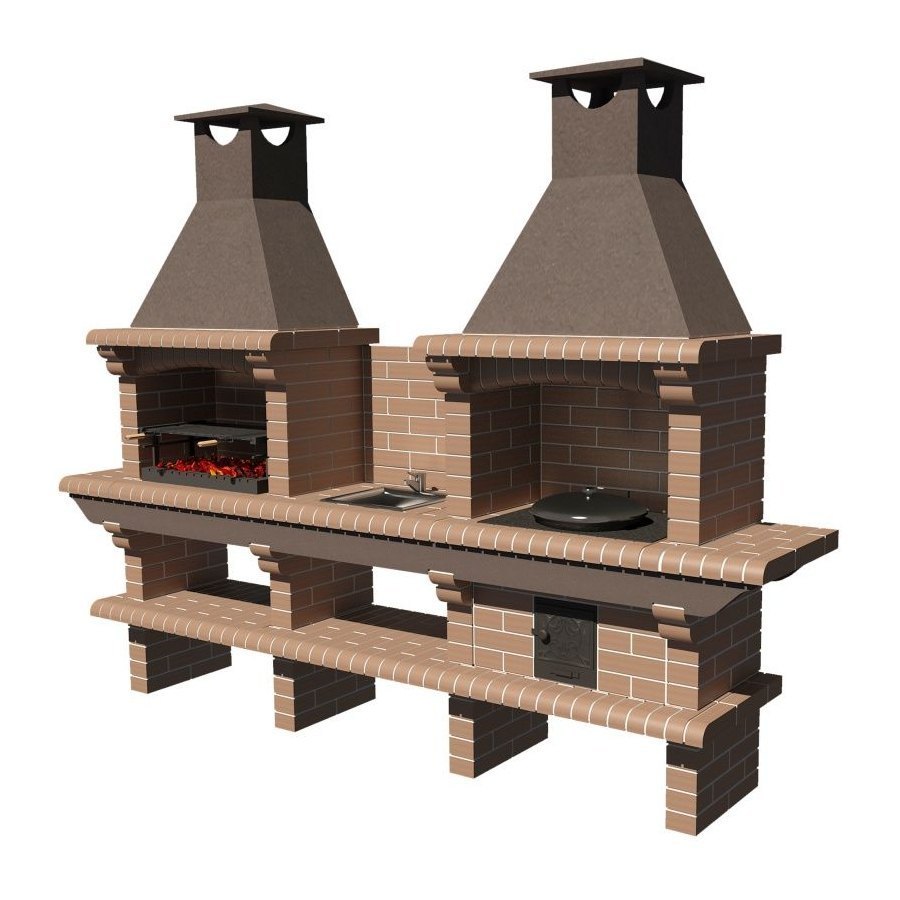 Барбекю-гриль АристократЪ 734