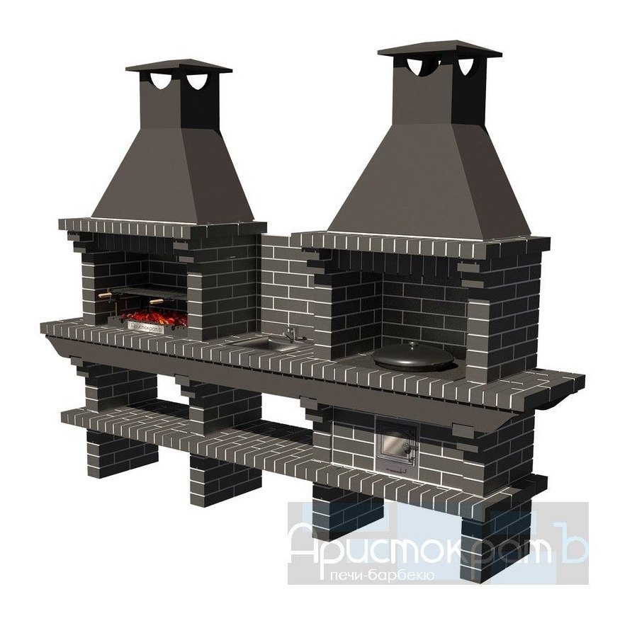 Барбекю-гриль АристократЪ 734