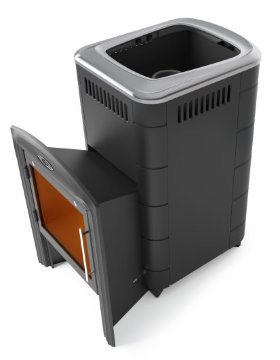 Дровяная печь для бани TMF Тунгуска Cast Витра