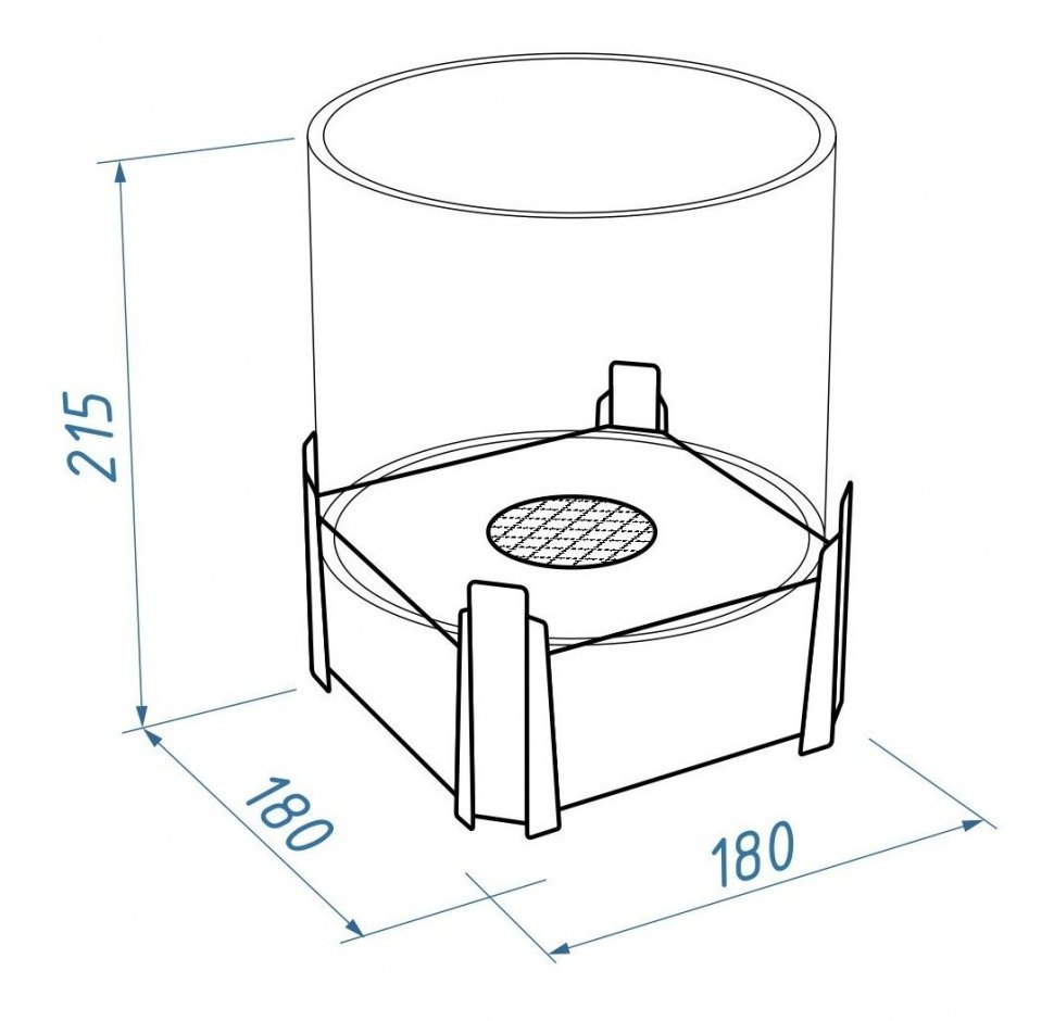 Биокамин настольный Мечеть М