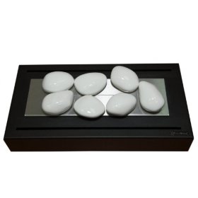 Декоративные элементы Firebird галька белая №7