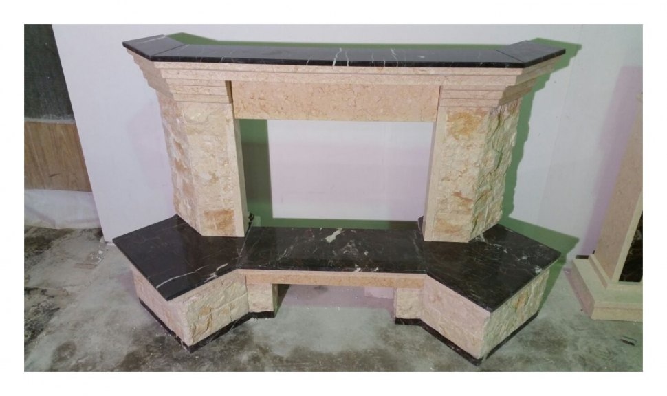 Каминная облицовка Madeira Crocus 700 угловая