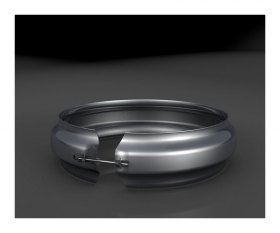 Хомут трубный КНТ-Р на болте D 120