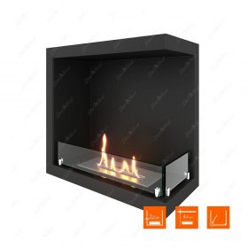 Биокамин угловой SteelHeat Leader 500 правый (Стандарт)