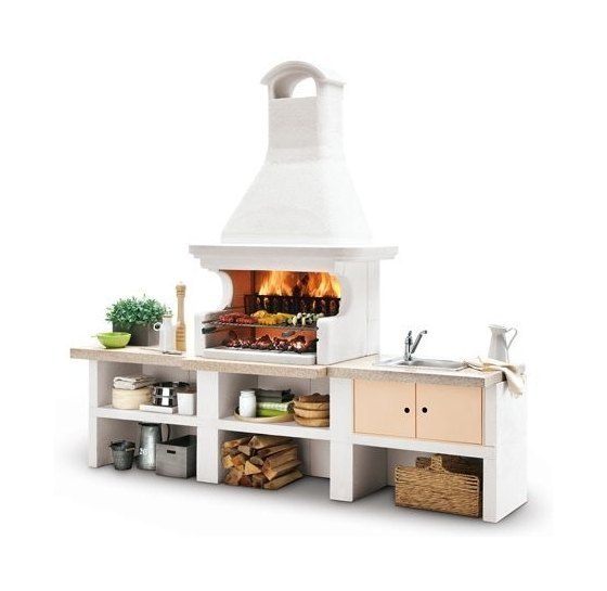 Барбекю Malibu 2: Модуль с раковиной (Palazzetti)