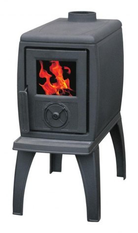 Печь TRENK, эмалированная, чёрная (Plamen)