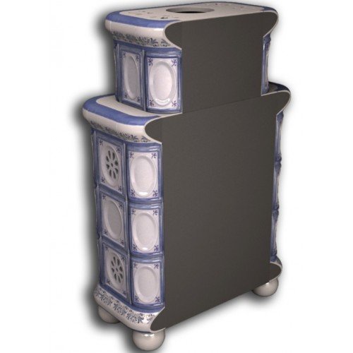 Каминная облицовка КимрПечь Медальон пристенная двухъярусная Голландия